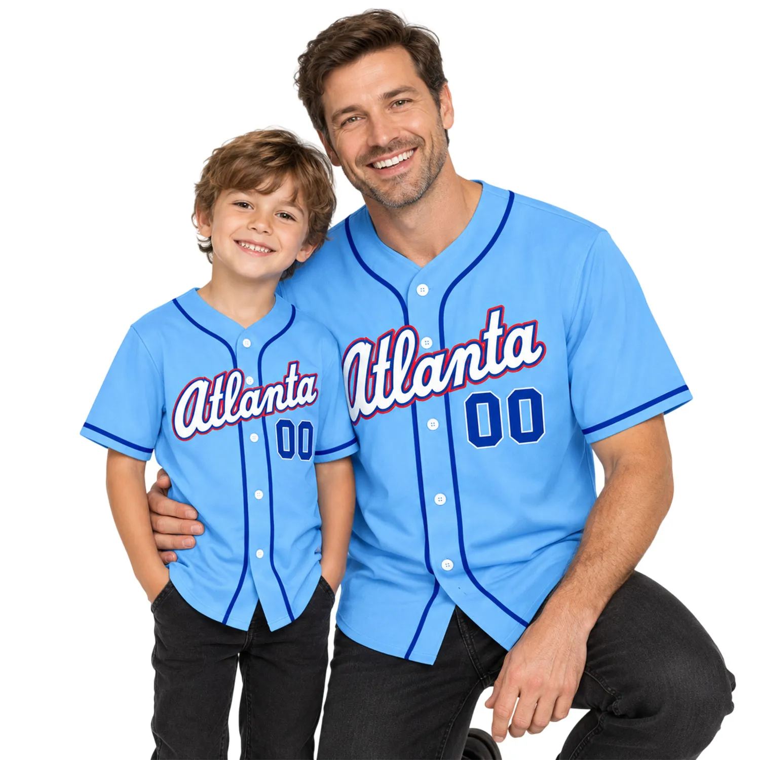 Atlanta Braves Blue Jersey – Vibrant Baseball Style