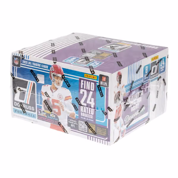 2025 Panini Donruss Football NFL Retail Box view 1