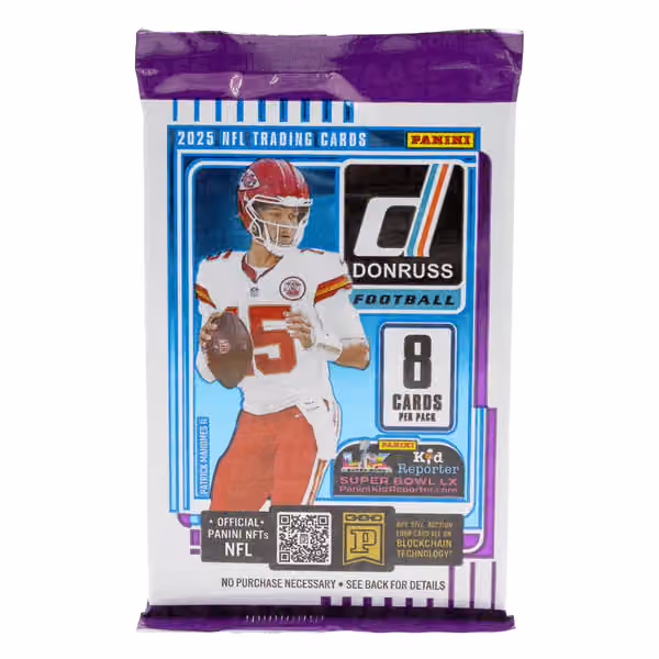 2025 Panini Donruss Football NFL Retail Box view 7