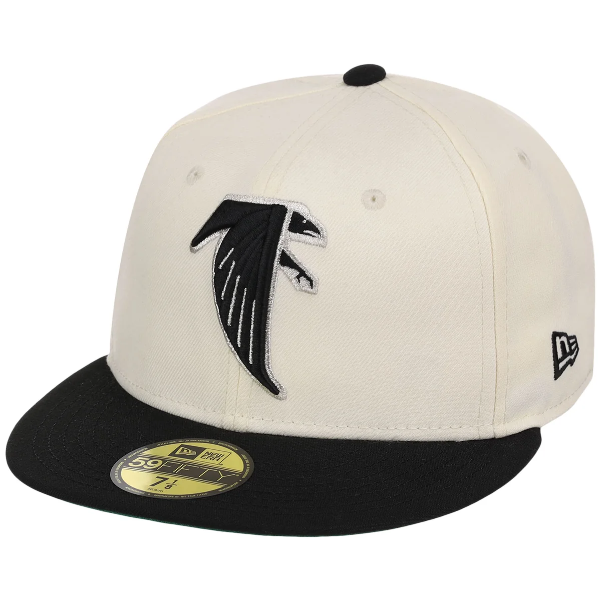 Atlanta Falcons NFL Chrome OTC New Era 59FIFTY detail view