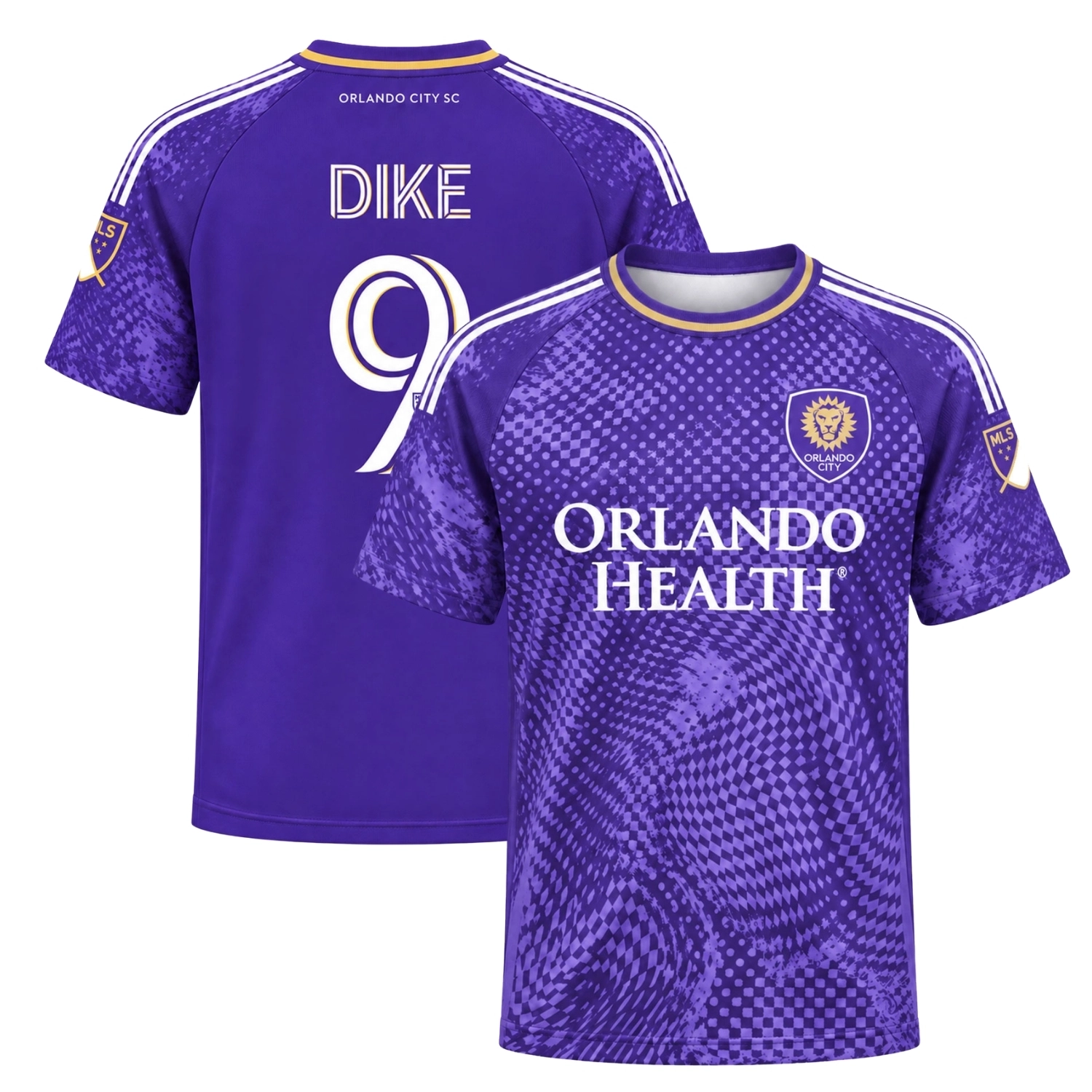 Daryl Dike Orlando City Jersey Strong Purple Soccer Shirt