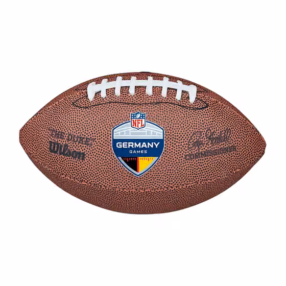 Wilson NFL Mini Replica Germany Games Game Ball "The Duke" view 1