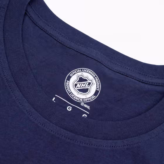 Seattle Kraken Primary Logo NHL T-Shirt Navy view 4