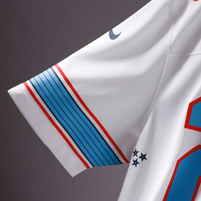 Cam Ward #1 Tennessee Titans 2026 Game NFL Jersey White view 5