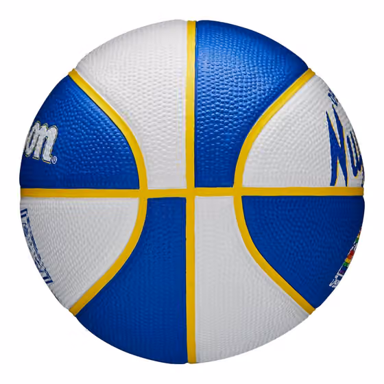 Denver Nuggets NBA Retro Wilson Mini Basketball (Size 3) view 5
