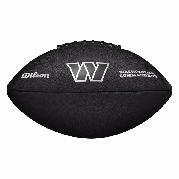 Washington Commanders Wilson Metallic Premiere Full Size NFL Football view 6