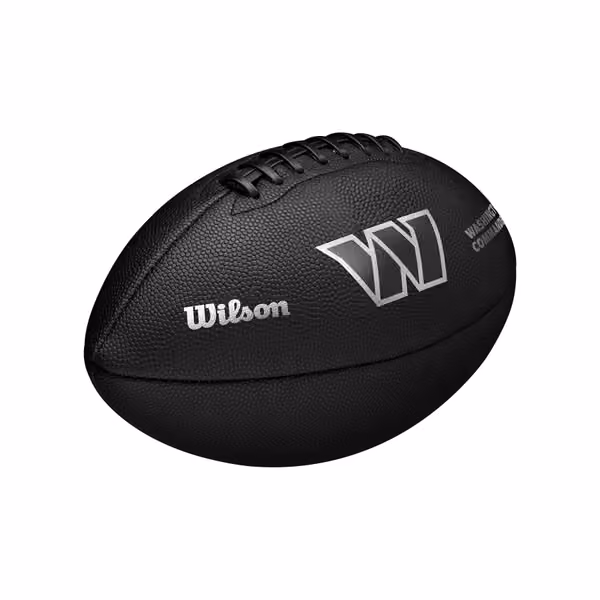 Washington Commanders Wilson Metallic Premiere Full Size NFL Football view 5