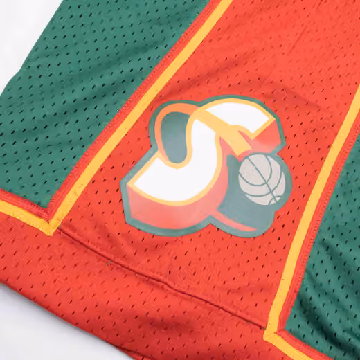 Seattle SuperSonics 1995-96 Swingman NBA Shorts view 5