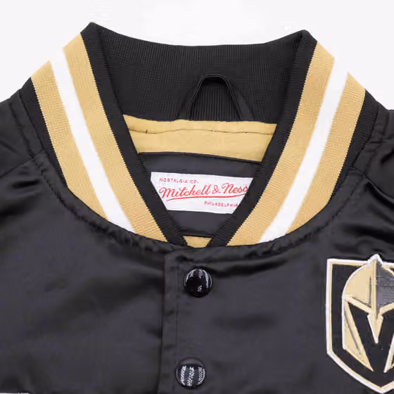 Vegas Golden Knights Mitchell & Ness Lightweight Satin NHL Jacket view 4