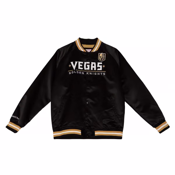 Vegas Golden Knights Mitchell & Ness Lightweight Satin NHL Jacket view 1