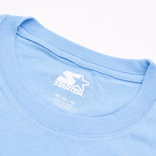 North Carolina Tar Heels Starter Team Arch NCAA T-Shirt Blue view 4