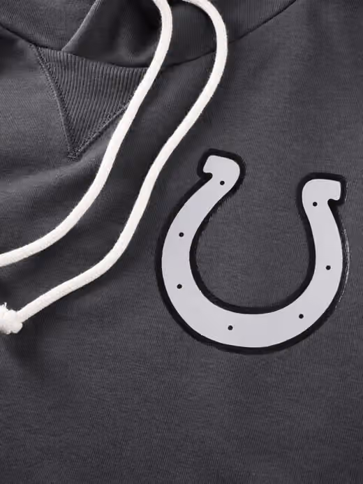 Indianapolis Colts 2026 NFL Rivalries Sideline Standard Issue Hoodie Anthracite view 5