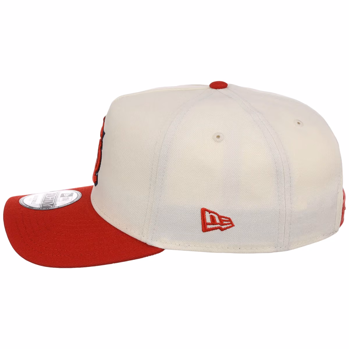 St. Louis Cardinals MLB Chrome OTC New Era 9FORTY A-Frame detail view