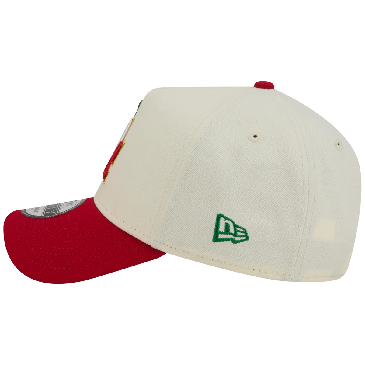Los Angeles Dodgers Los Angeles Crown the City - MX Flag Fill - Chrome/Red New Era 9FORTY detail view
