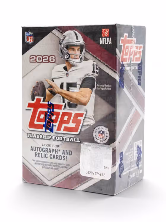 2026 Topps Football Flagship NFL Blaster Box view 1