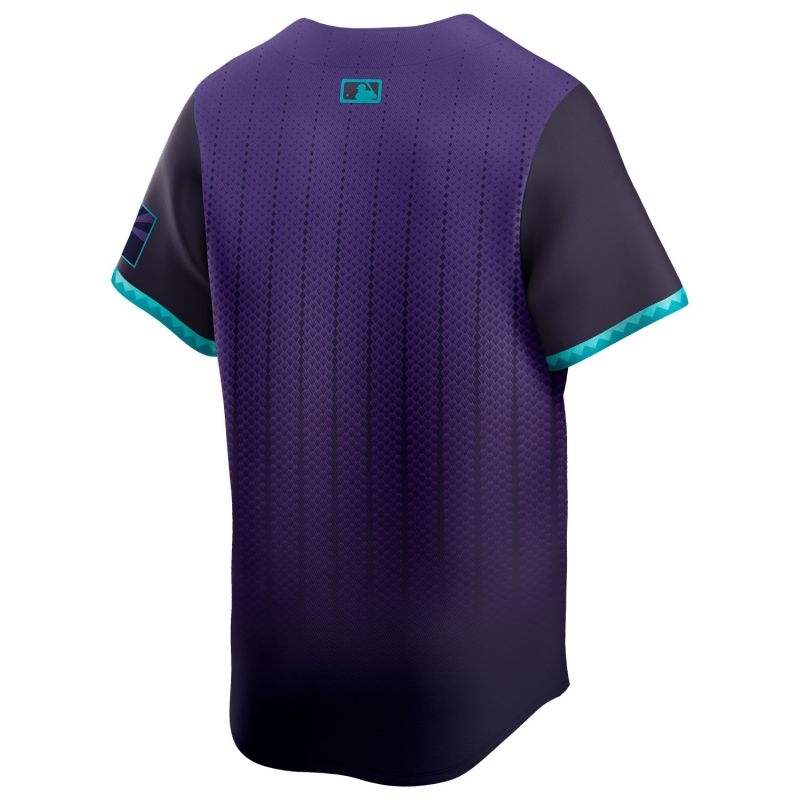 Arizona Diamondbacks City Connect Nike Limited MLB Jersey Purple view 2