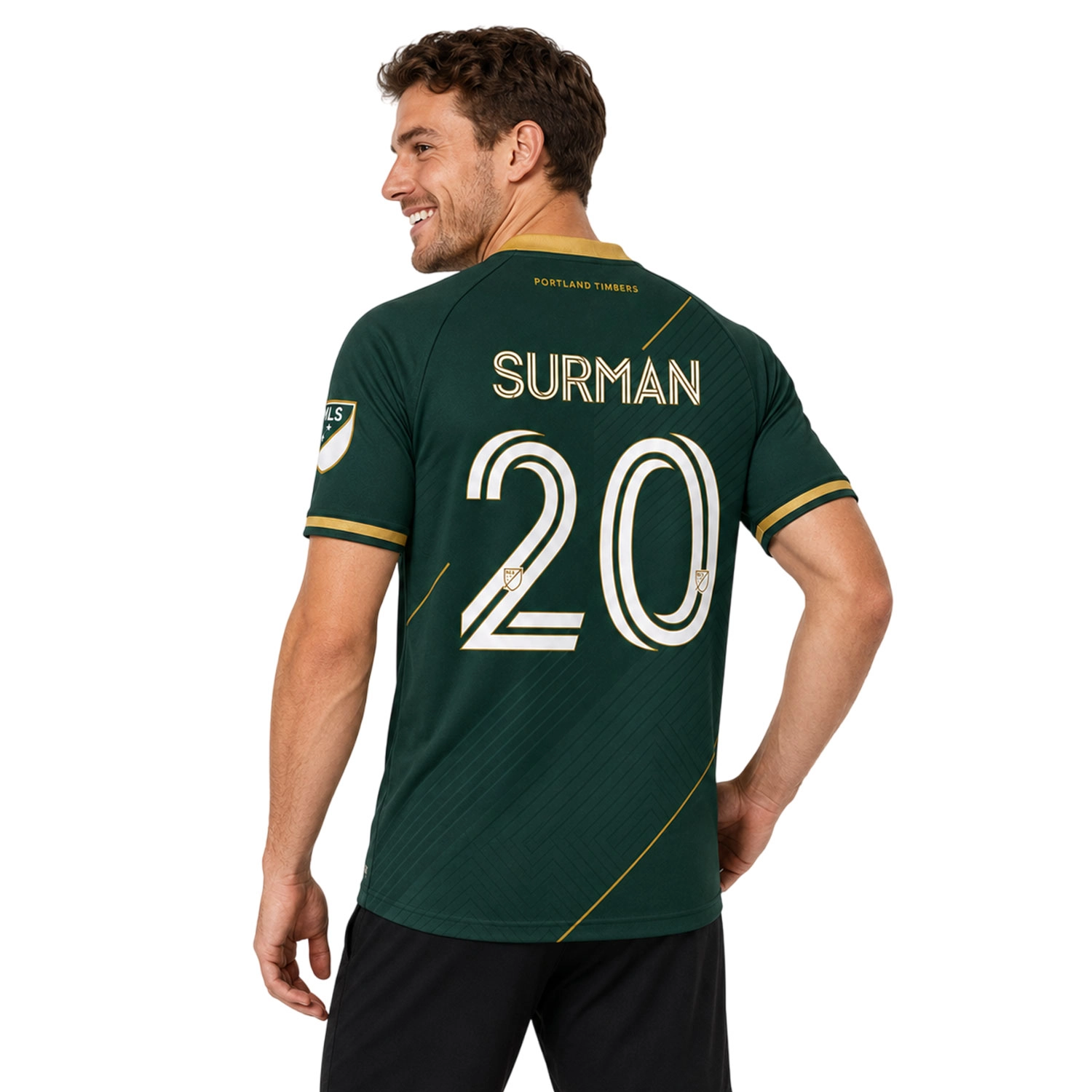Portland Timbers Surman Jersey Dynamic Green Design