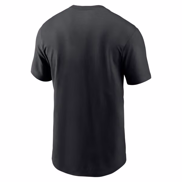 Los Angeles Dodgers Cotton Wordmark MLB T-Shirt Black view 2