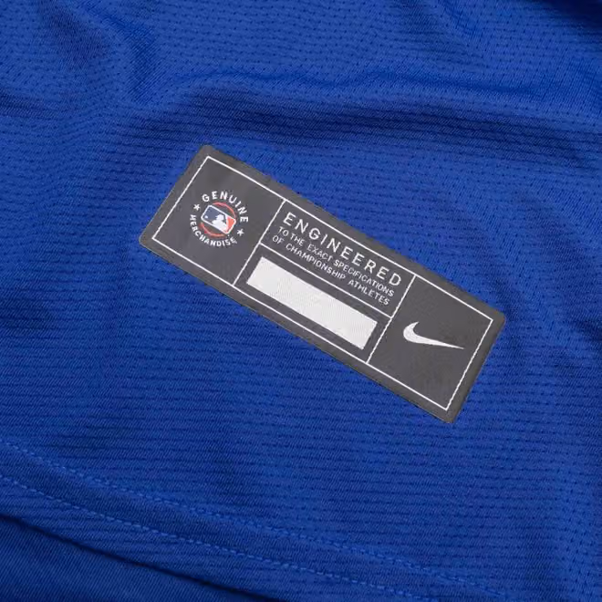 New York Mets Nike Limited MLB Baseball Jersey Alternate Blue view 5