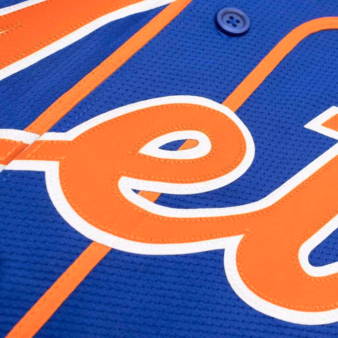 New York Mets Nike Limited MLB Baseball Jersey Alternate Blue view 3