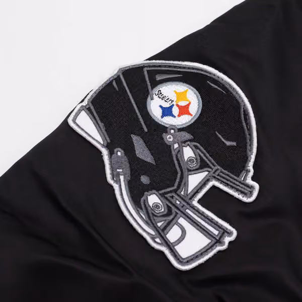 Pittsburgh Steelers Alpha Industries MA-1 NFL Full-Zip Fleece Jacket view 4