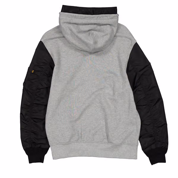 Pittsburgh Steelers Alpha Industries MA-1 NFL Full-Zip Fleece Jacket view 2