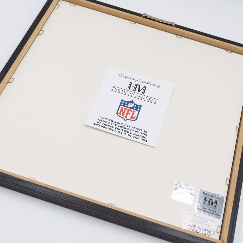 Russell Wilson #3 Denver Broncos Impact Jersey Framed NFL Photo view 2
