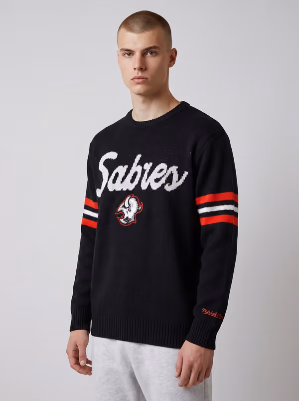 Buffalo Sabres NHL Head Coach Sweater Black view 1