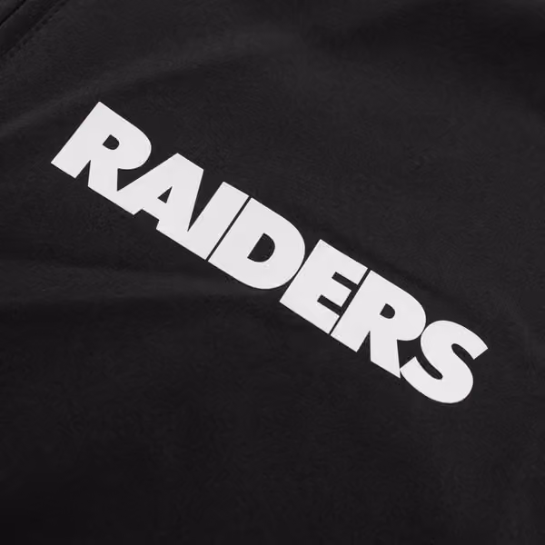 Las Vegas Raiders 2024 NFL Sideline Nike Lightweight Coach Jacket Black view 4