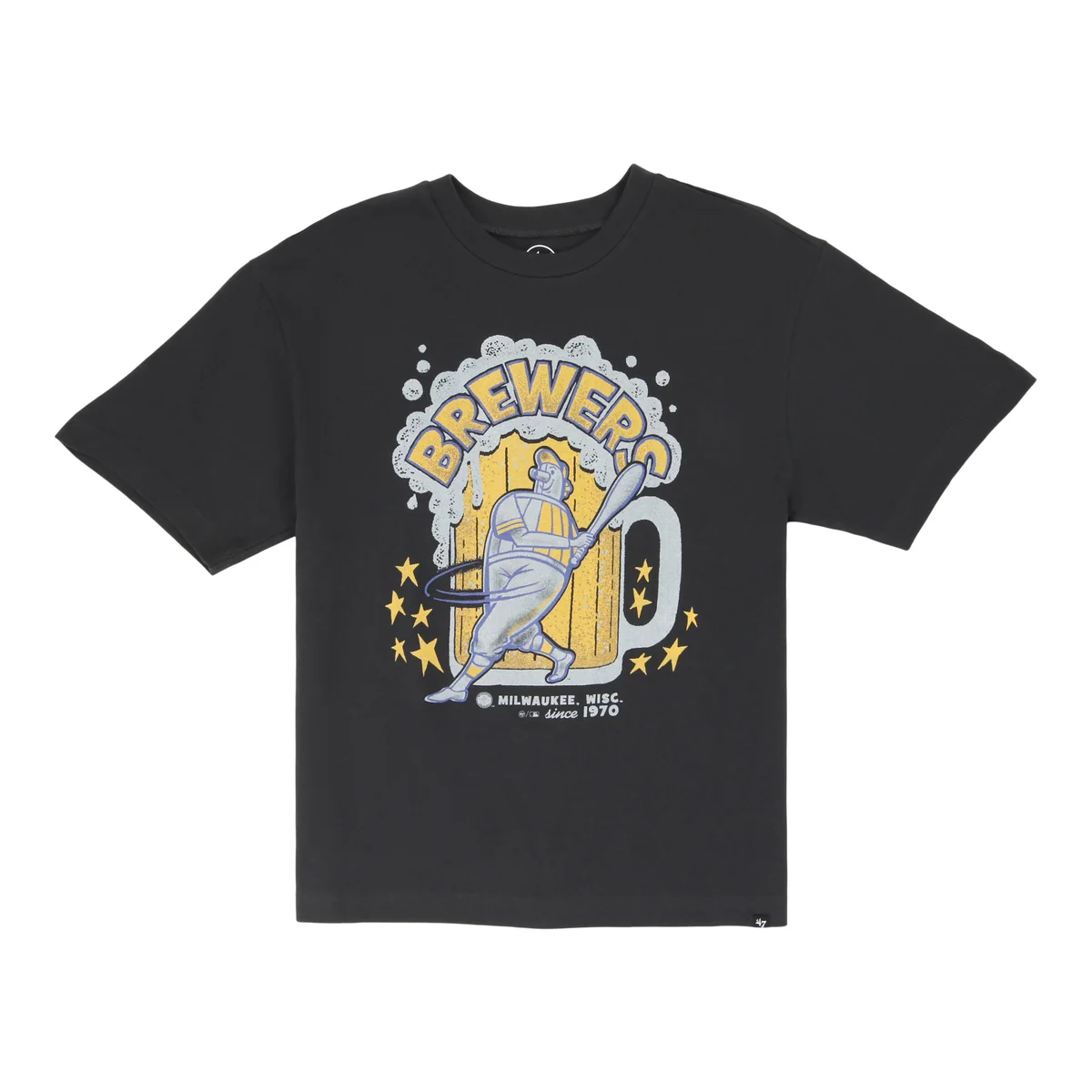 Milwaukee Brewers MLB Sigma '47 T-Shirt front view