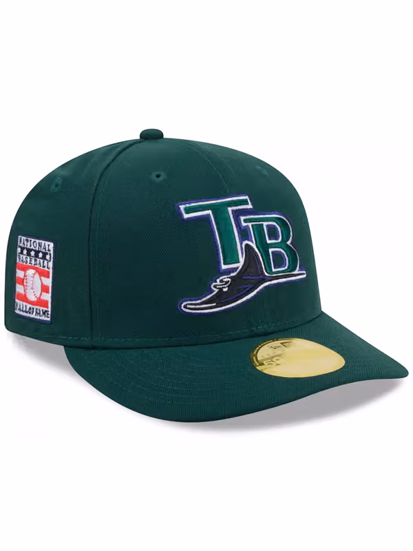 Tampa Bay Rays 2026 MLB Hall of Fame Low Profile 59FIFTY Fitted Cap Green product photo