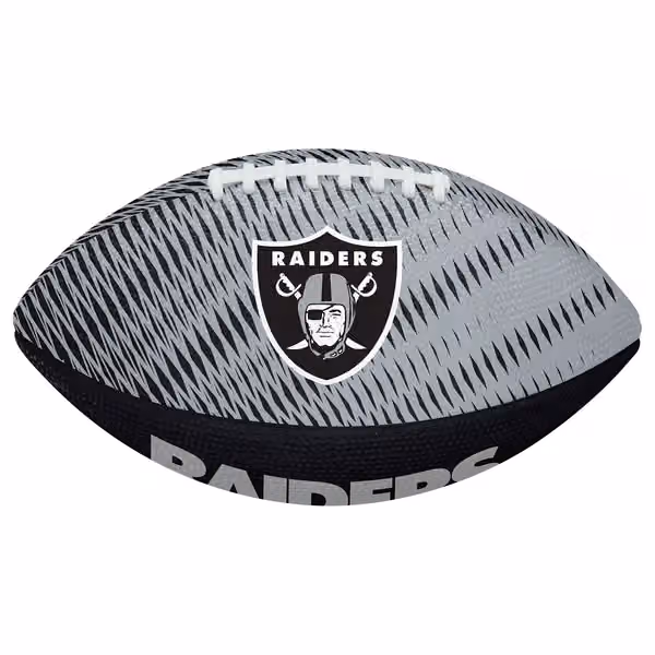 Las Vegas Raiders Tailgate Wilson NFL Junior Football view 1