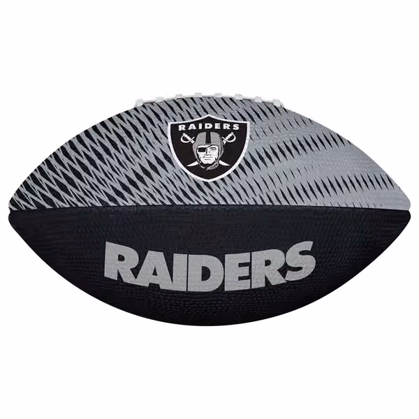 Las Vegas Raiders Tailgate Wilson NFL Junior Football view 4