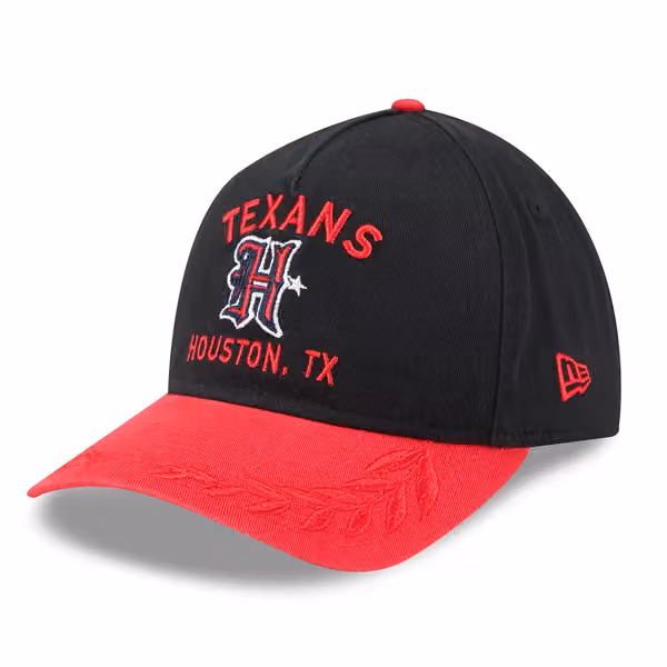 Houston Texans 2025 NFL Draft 9TWENTY A-Frame Adjustable Cap Black product photo