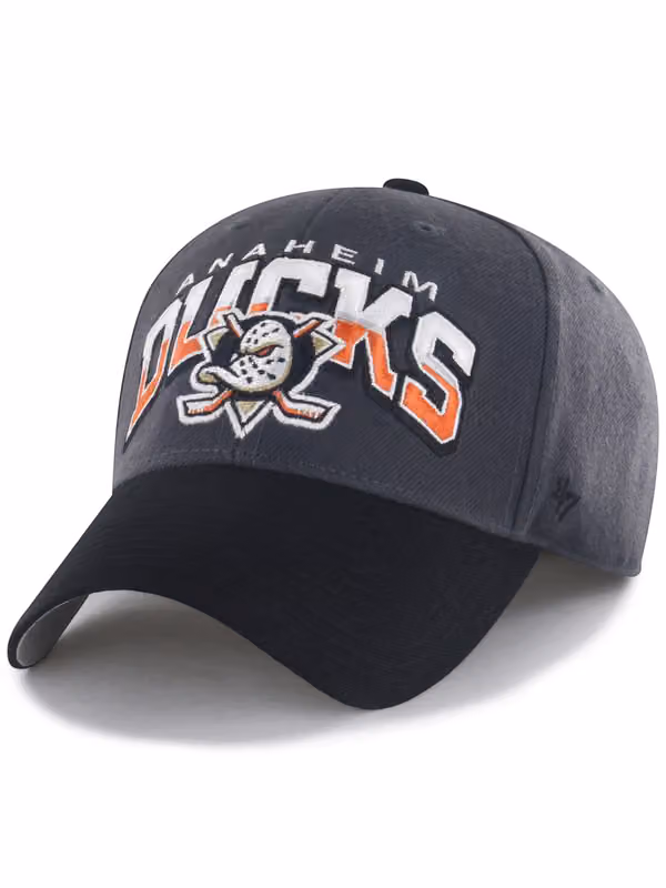Anaheim Ducks Split Block MVP NHL Cap Gray product photo