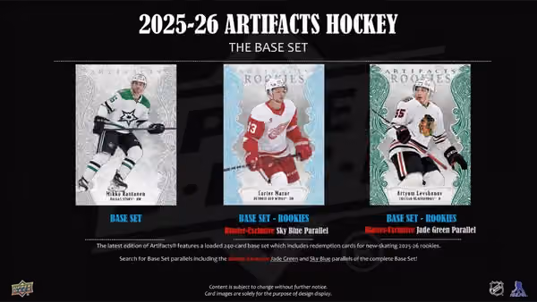 2025/26 Upper Deck Artifacts Hockey NHL Blaster Box view 4