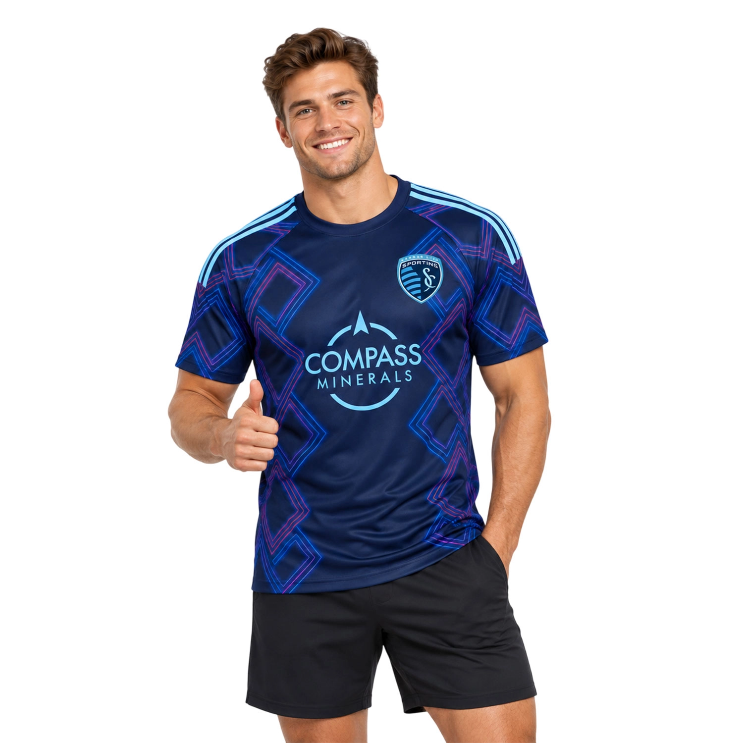 Sporting KC 2026 Jersey Custom Vibrant Match Style