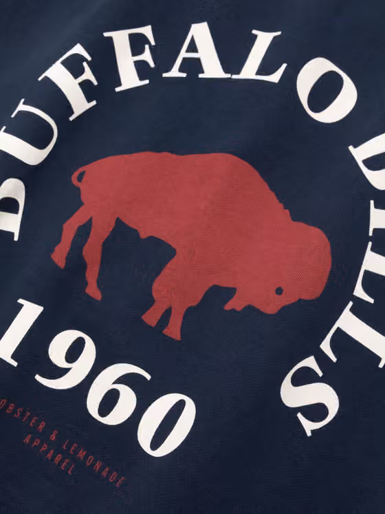 Buffalo Bills L&L '96 Classics NFL Crew Sweater Navy view 3