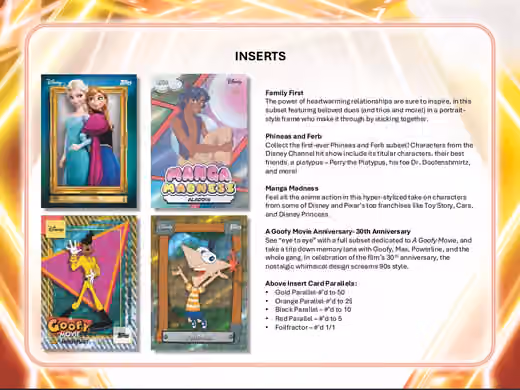 2026 topps Disney NEON Blaster Box view 4