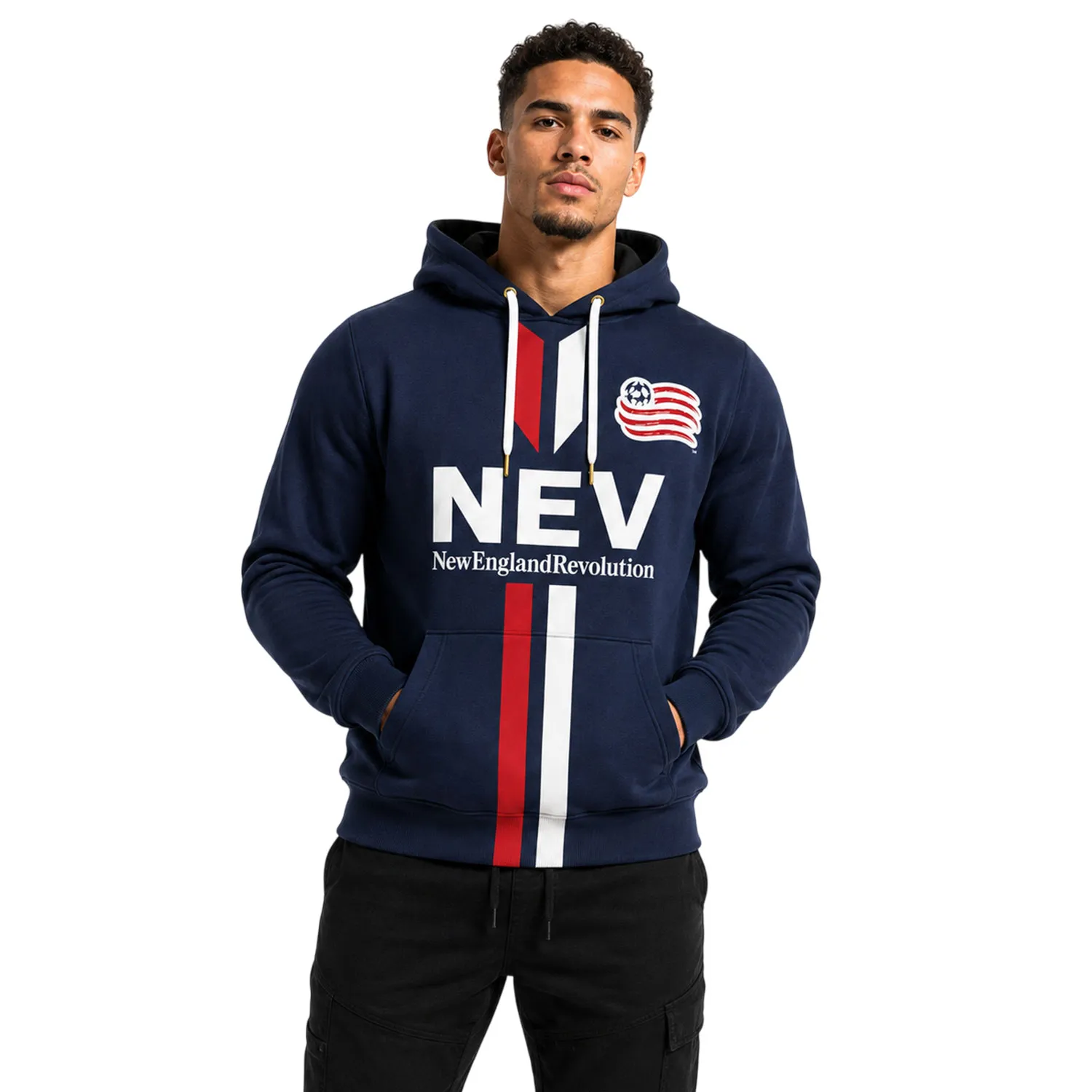 New England Revs Men Hoodie – Premium Fan Wear