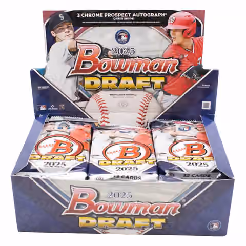 2025 Bowman Draft Baseball MLB Hobby Pack view 2