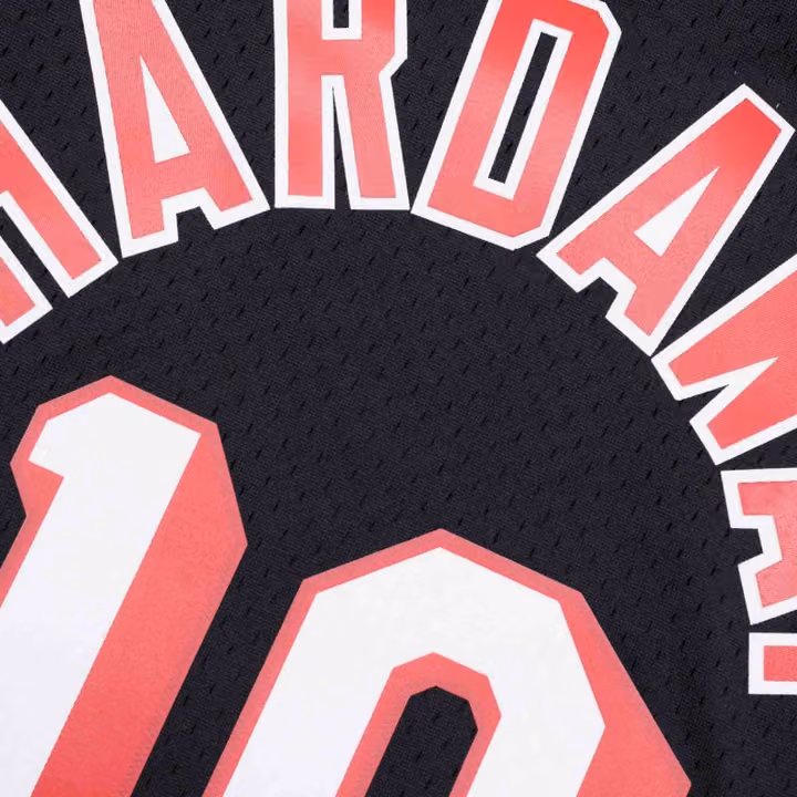 Tim Hardaway #10 Miami Heat 1996-97 Swingman NBA Jersey view 4