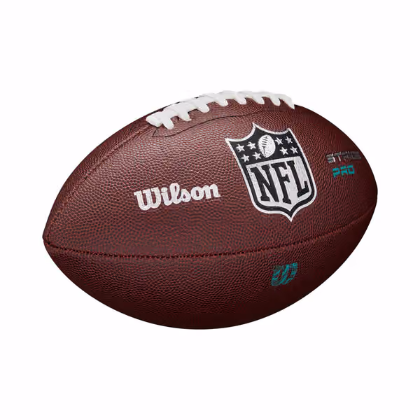 Wilson NFL Stride Pro Eco Official Size Football Braun view 5