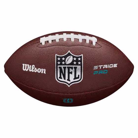 Wilson NFL Stride Pro Eco Official Size Football Braun view 1