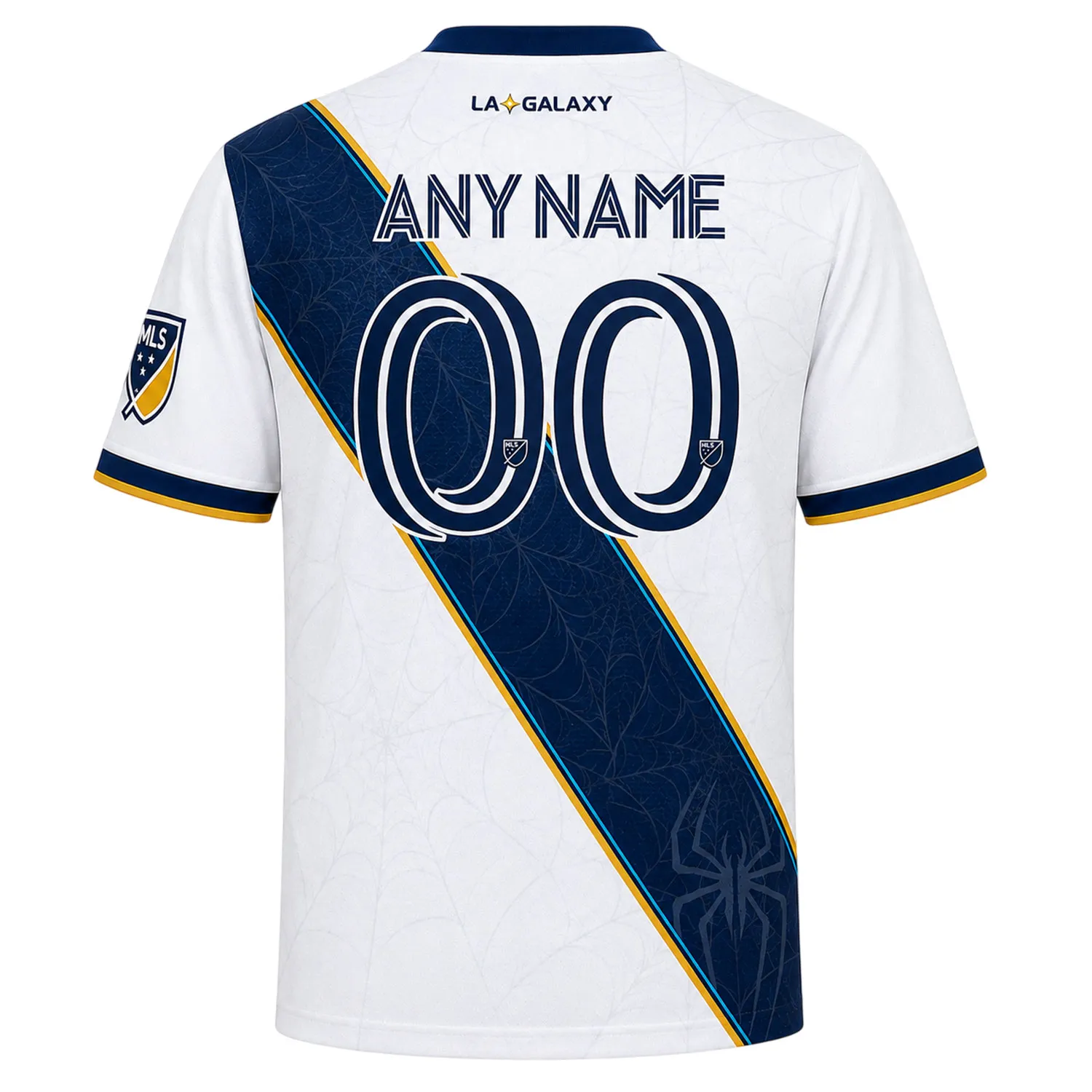 LA Galaxy Spiderman Custom Soccer Jersey – Amazing Sash