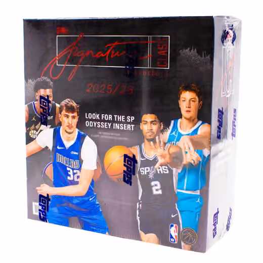 2025/26 Topps Signature Class Basketball NBA Mega Box view 1