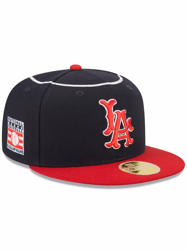Los Angeles Angels 2026 MLB Hall of Fame 59FIFTY Fitted Cap Navy product photo