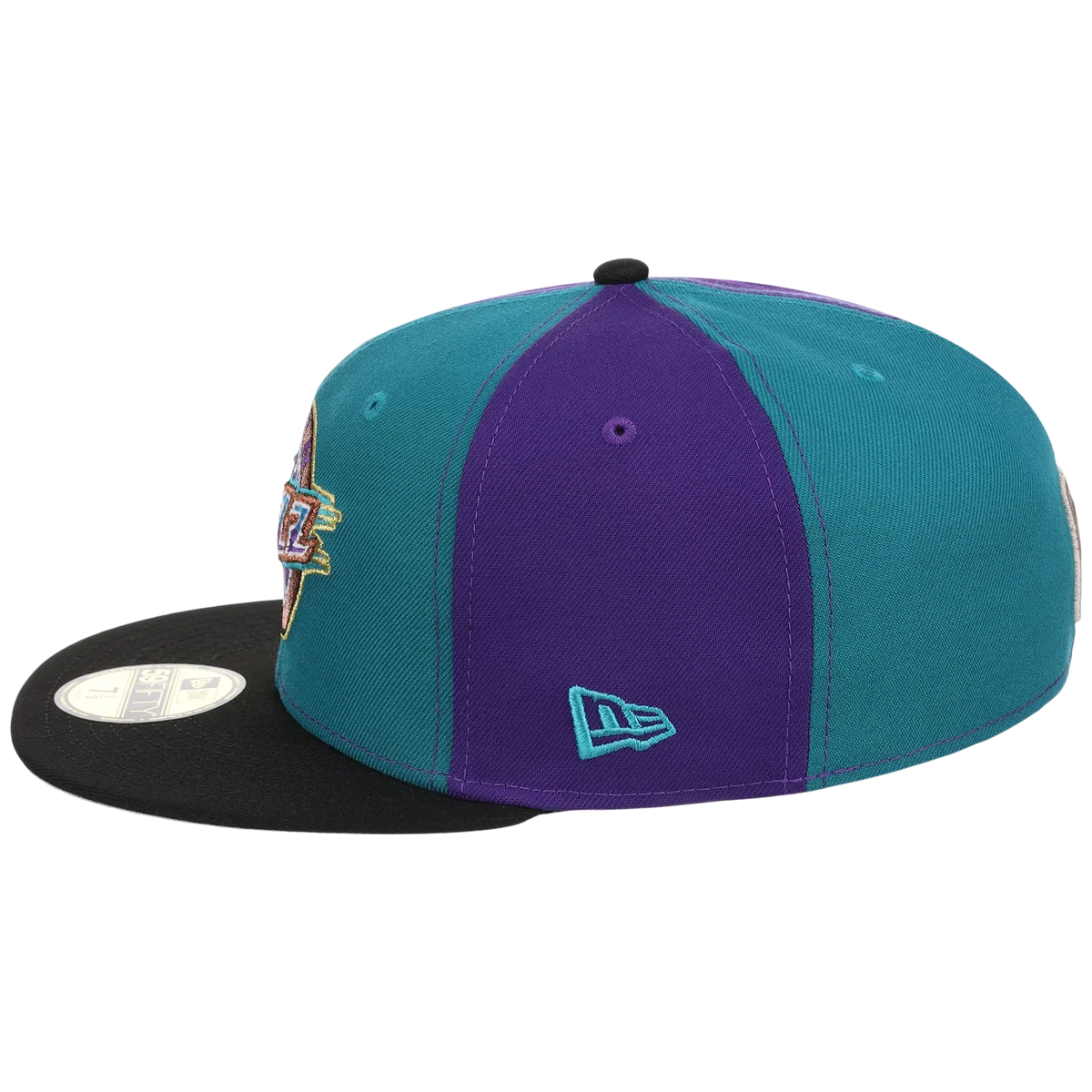 Utah Jazz NBA Pinwheel 2.0 New Era 59FIFTY detail view