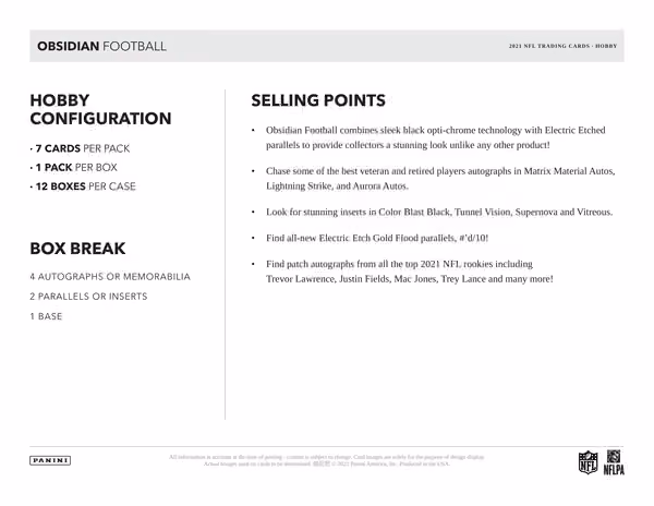 2021 Panini Phoenix Football Hobby Box NFL view 5