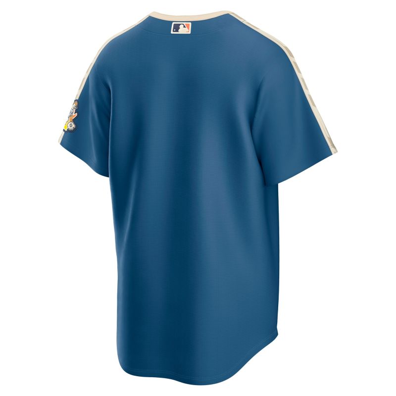 Milwaukee Brewers 2026 City Connect Stadium MLB Jersey Blue view 2